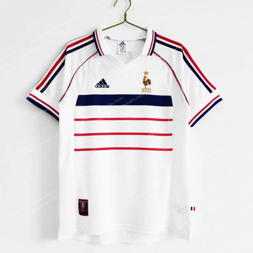 1998 Retro France Away Football Shirt