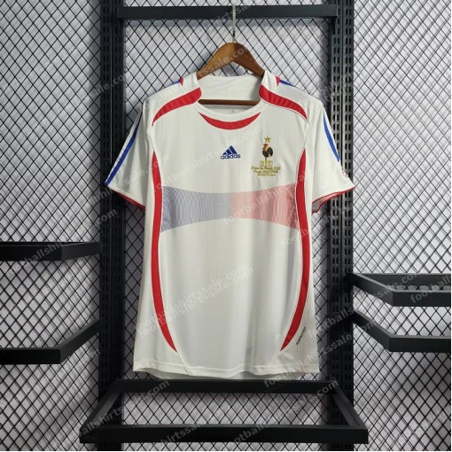 2006 Retro France Away Football Shirt