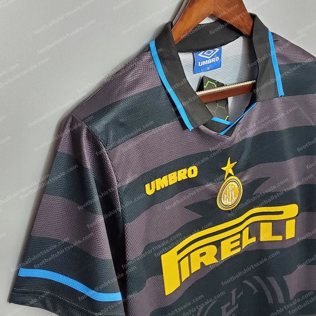 1997/1998 Retro Internazionale Milan Away Football Jersey 1:1 Thai Quality - Detail 3