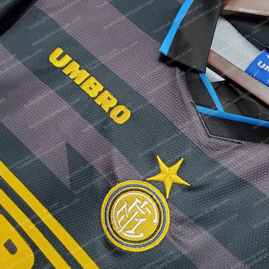 1997/1998 Retro Internazionale Milan Away Football Jersey 1:1 Thai Quality - Detail 6