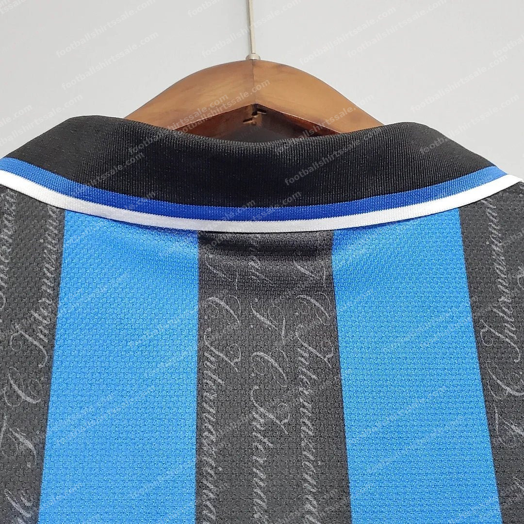 1997/1998 Retro Internazionale Milan Home Football Jersey 1:1 Thai Quality - Detail 5