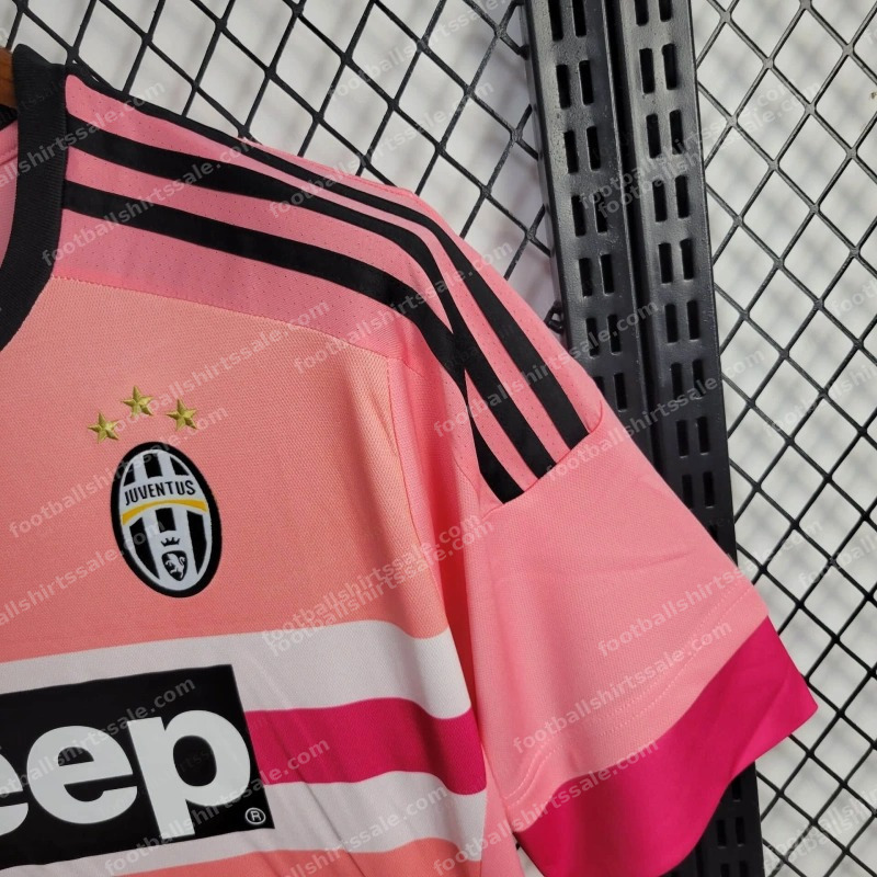 2015/2016 Retro Juventus Away Soccer Jersey 1:1 Thai Quality - Detail 5