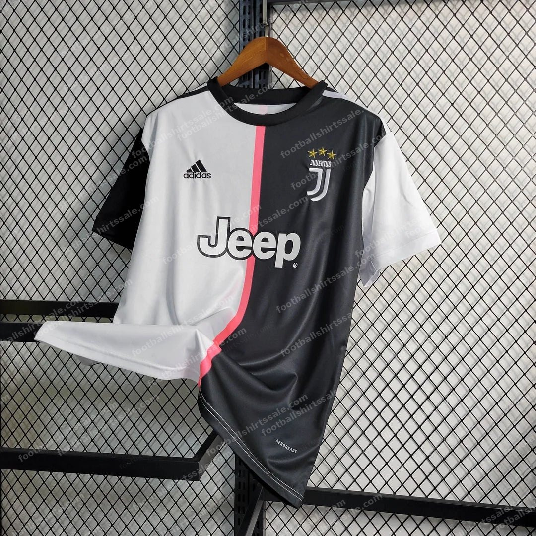 2019/2020 Retro Juventus Football Shirt Home - Detail 2