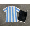 1986 Retro Kids Size Argentina National Team Home Jersey - Detail 1