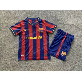 2009/2010 Retro Kids Size Barcelona Home Football Shirt