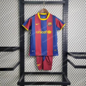 2010/2011 Retro Kids Size Barcelona Home Football Shirt