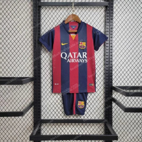 2014/2015 Retro Kids Size Barcelona Home Football Shirt