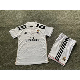 2014/2015 Retro Kids Size Real Madrid Home Soccer Jersey