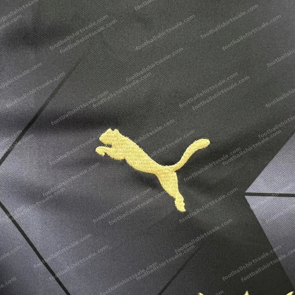 2015/2016 Retro Leicester City Away Football Shirt - Detail 3