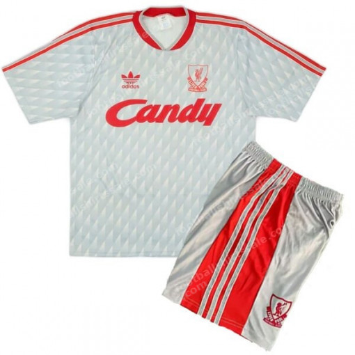 Retro Liverpool Away Kids Kit 89/91