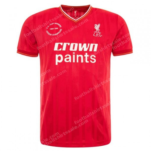Retro Liverpool Home Double Winners Shirt 85/86