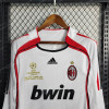 2006/2007 Retro Long Sleeve AC Milan Away Football Shirt 1:1 Thai Quality - Detail 2