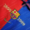 Retro Long Sleeve Barcelona 100th Anniversary Version Football Shirt Home 1:1 Thai Quality - Detail 4