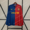 2008/2009 Retro Long Sleeve Barcelona Football Shirt Home Champions League 1:1 Thai Quality