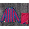2005/2006 Retro Long Sleeve Barcelona Home Football Shirt Kids - Detail 1