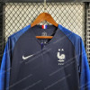 2018 Retro Long Sleeve FIFA World Cup France Home Football Shirt - Detail 2