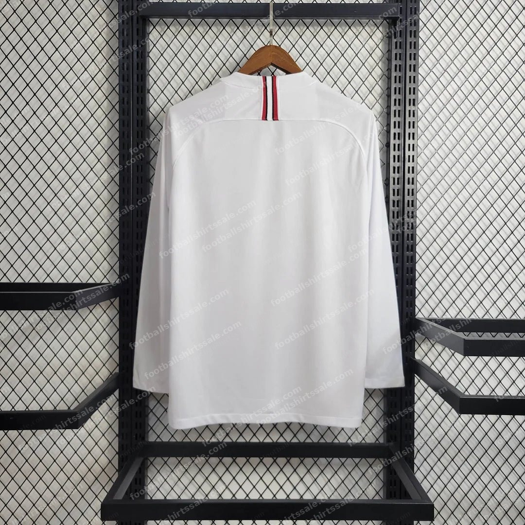 2018/2019 Retro Long Sleeve PSG Paris Saint-Germain Away Football Shirt 1:1 Thai Quality - Detail 1