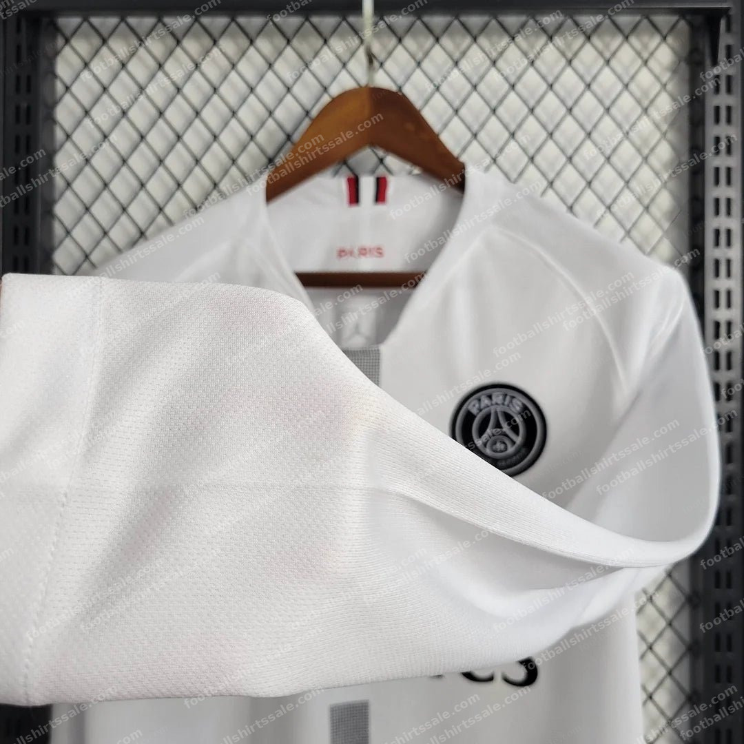2018/2019 Retro Long Sleeve PSG Paris Saint-Germain Away Football Shirt 1:1 Thai Quality - Detail 5