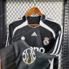 2006/2007 Retro Long Sleeve Real Madrid Away Football Shirt - Detail 2