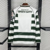 2001/2003 Retro Long Sleeve Sporting Lisbon Home Football Shirt - Detail 1