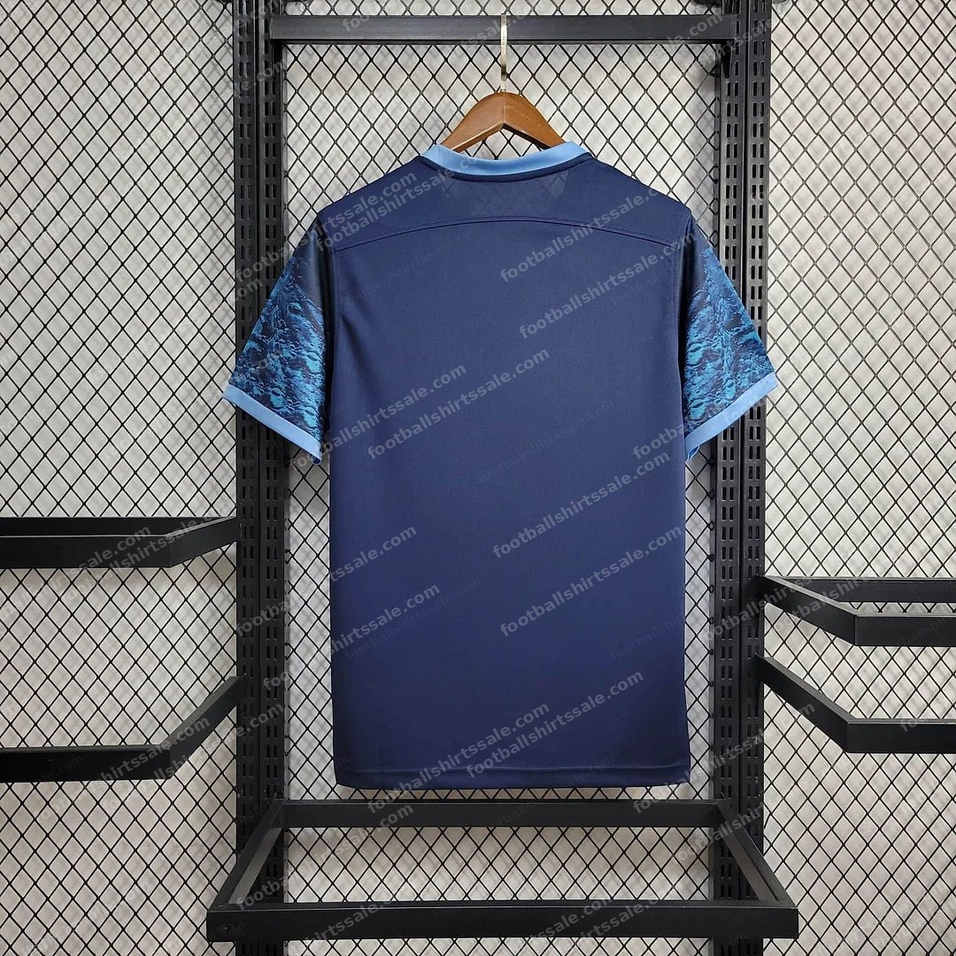 2015/2016 Retro Manchester City Away Football Shirt - Detail 1