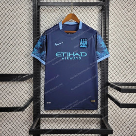 2015/2016 Retro Manchester City Away Football Shirt