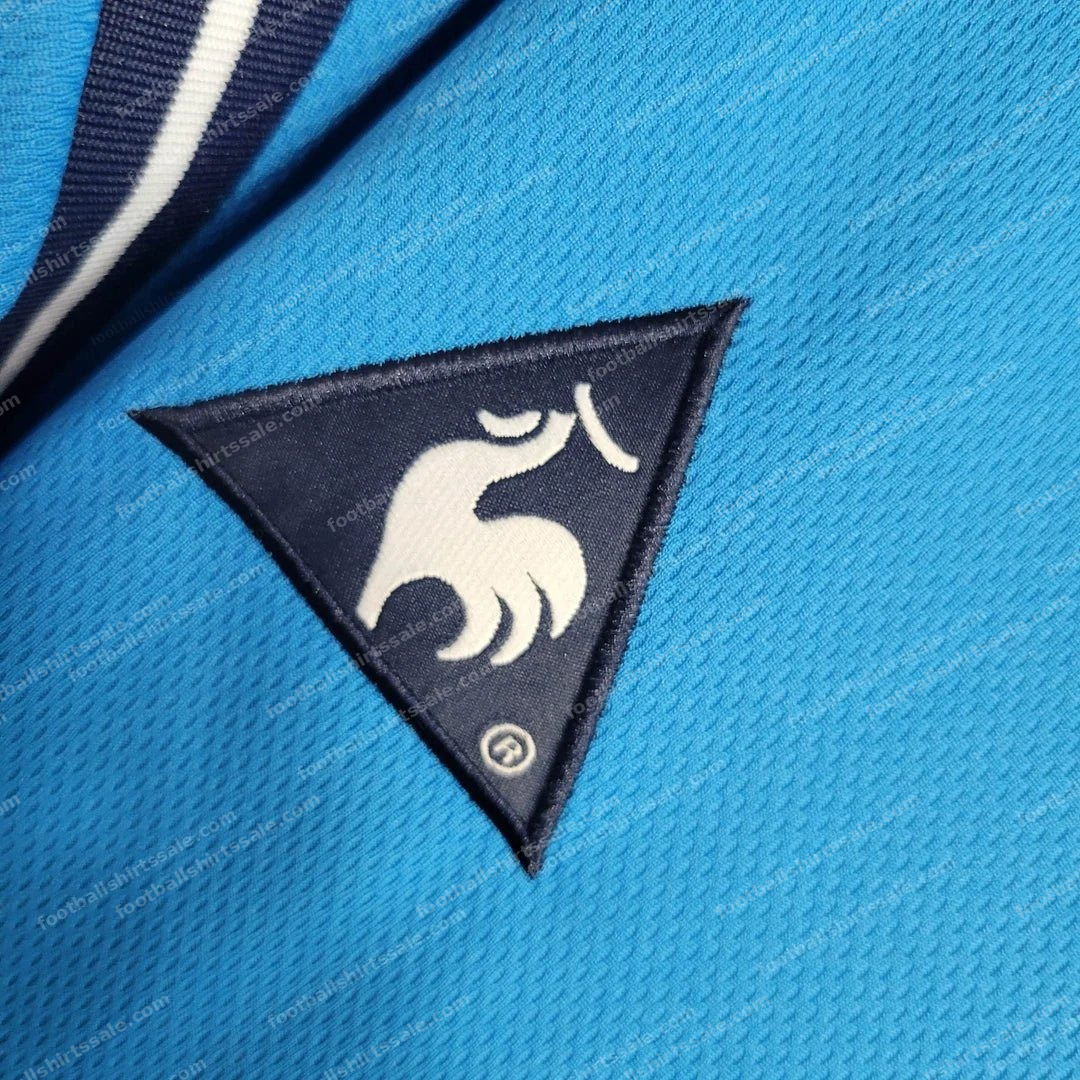 2001/2002 Retro Manchester City Home Football Shirt - Detail 4