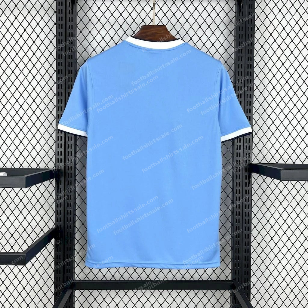 2013/2014 Retro Manchester City Home Football Shirt - Detail 1