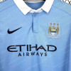 2015/2016 Retro Manchester City Home Football Shirt - Detail 2