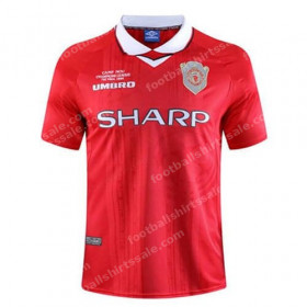 Retro Manchester United Champions League Final Shirt 1999