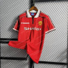 1998/1999 Retro Manchester United Home Football Shirt 1:1 Thai Quality - Detail 2