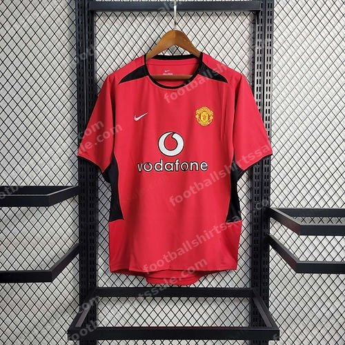 2002/2004 Retro Manchester United Home Football Shirt
