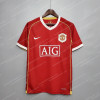 2006/2007 Retro Manchester United Home Football Shirt 1:1 Thai Quality