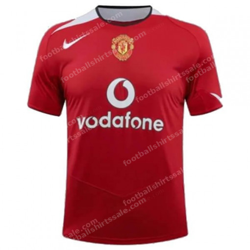 Retro Manchester United Home Shirt 04/06