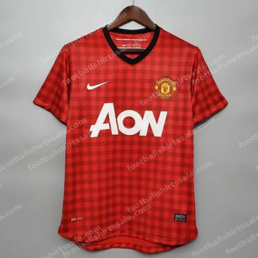 Retro Manchester United Home Shirt 12/13