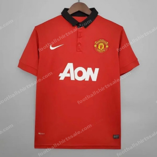 Retro Manchester United Home Shirt 13/14