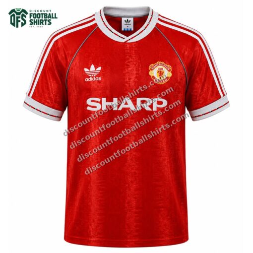 Retro Manchester United Home Shirt 90/92
