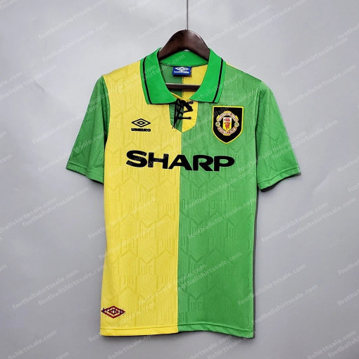 1992/1994 Retro Manchester United Third Away Football Shirt