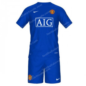 Retro Manchester United Third Kids Kit 08/09