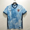 2020-2021 Retro Norway National Team Away Football Shirt - Detail 1