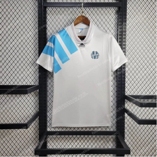 1992/1993 Retro Olympique de Marseille Home Football Shirt