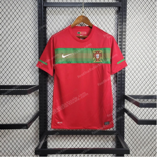 2010 Retro Portugal Home Football Shirt