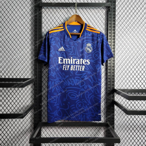 2021/2022 Retro Real Madrid Football Shirt Away