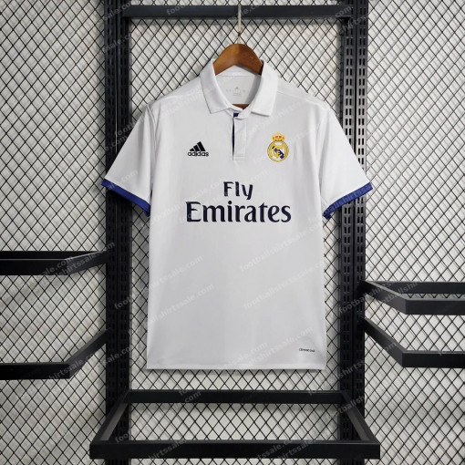 2016/2017 Retro Real Madrid Home Football Shirt