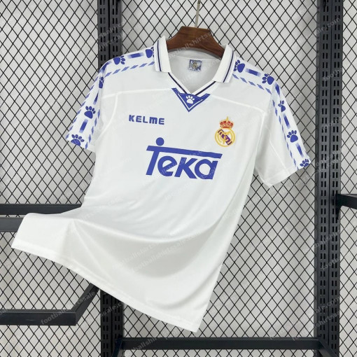 1996/1997 Retro Real Madrid Home Soccer Jersey
