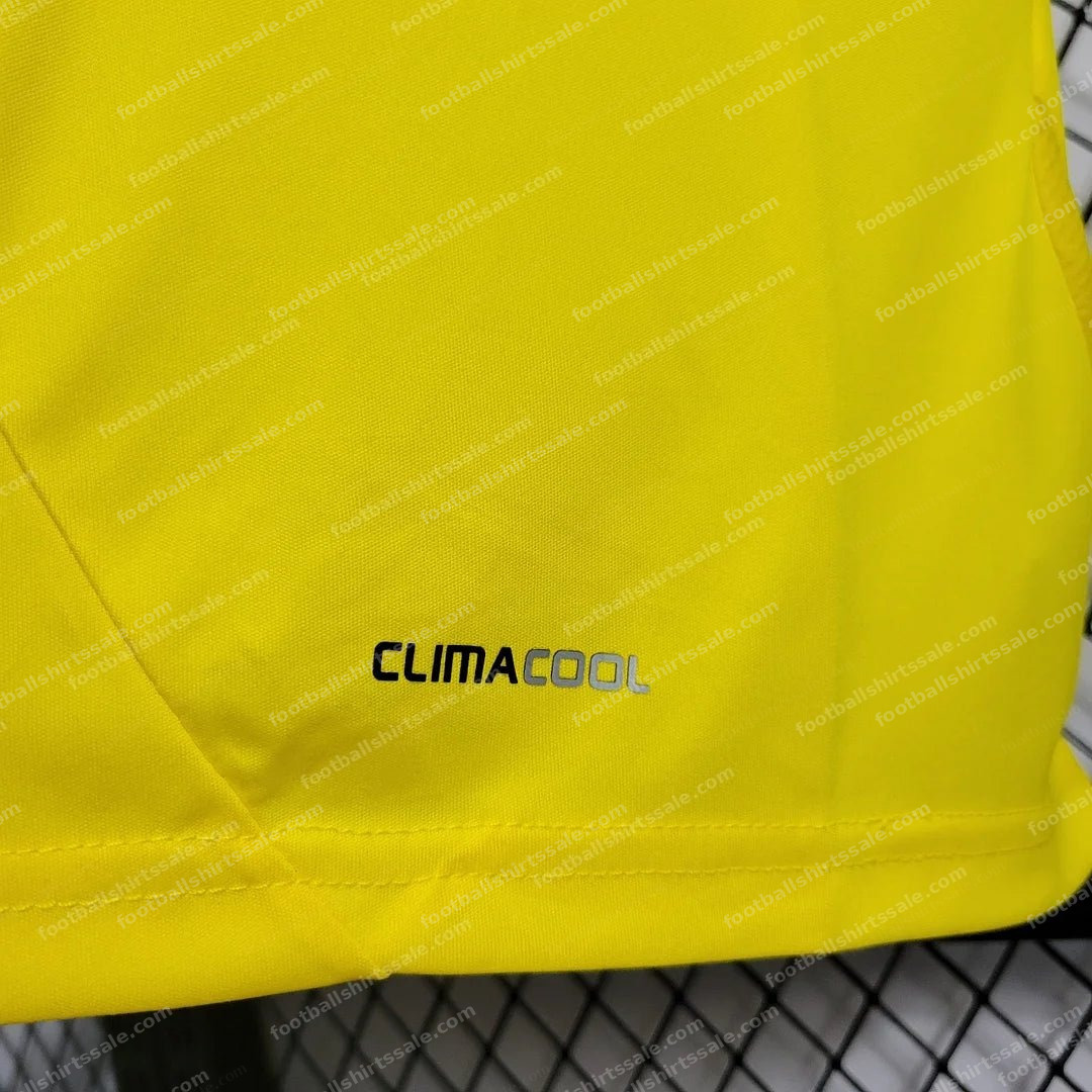 2011/2012 Retro Real Madrid Yellow Goalkeeper Football Shirt - Detail 9