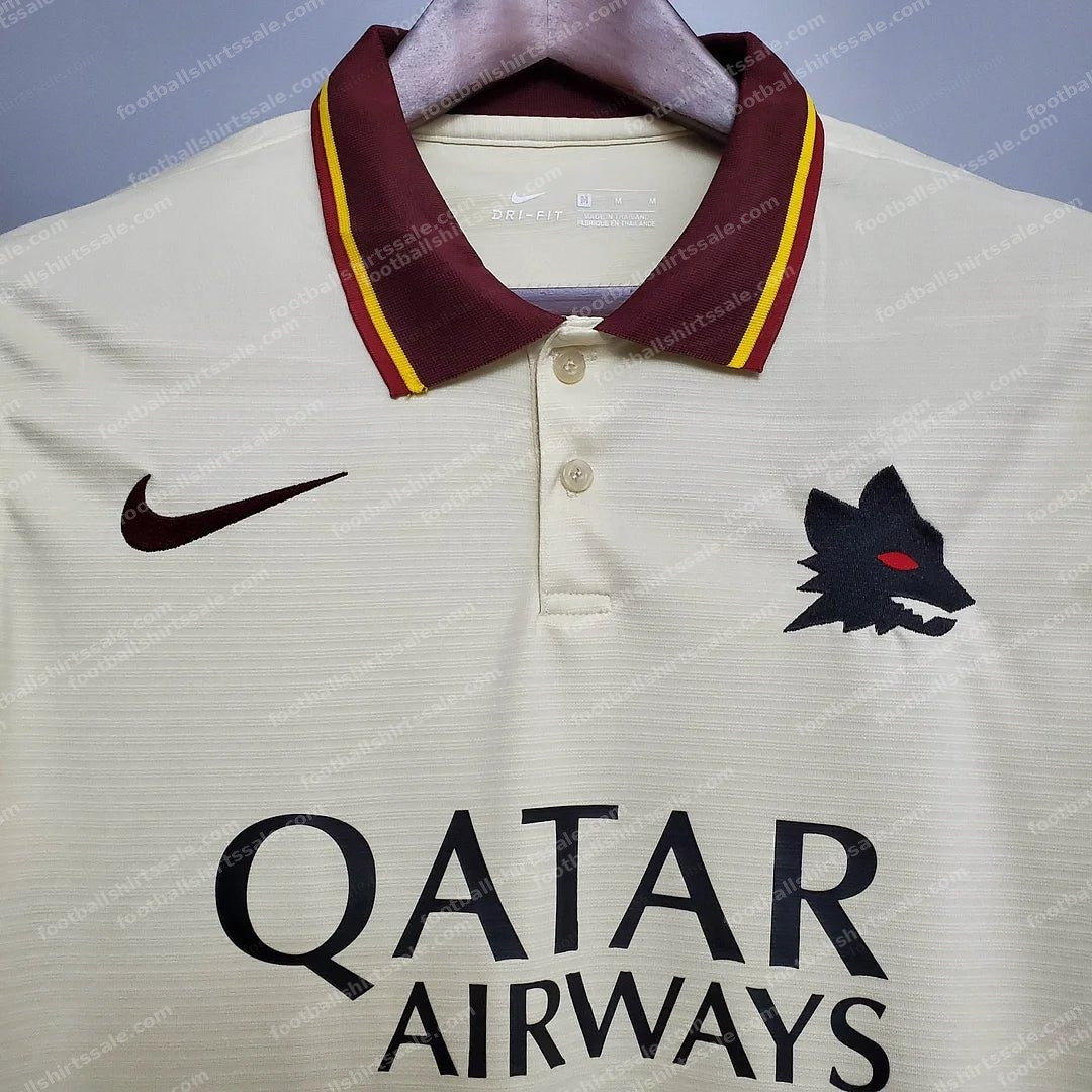 2020/2021 Retro Roma Away Soccer Jersey 1:1 Thai Quality - Detail 3