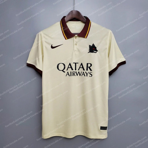 2020/2021 Retro Roma Away Soccer Jersey