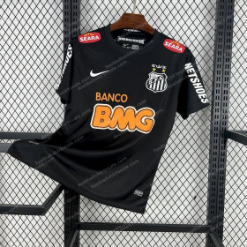 2011/2012 Retro Santos Away Black Football Shirt