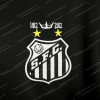 2011/2012 Retro Santos Away Black Football Shirt - Detail 3